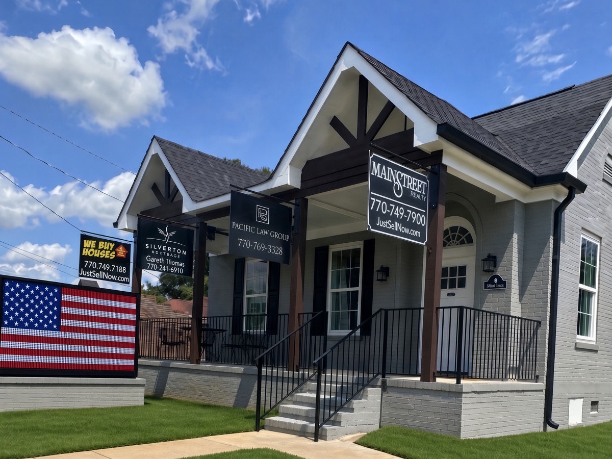 Main Street Realty office at 4 N Main Street, Cedartown, Georgia
